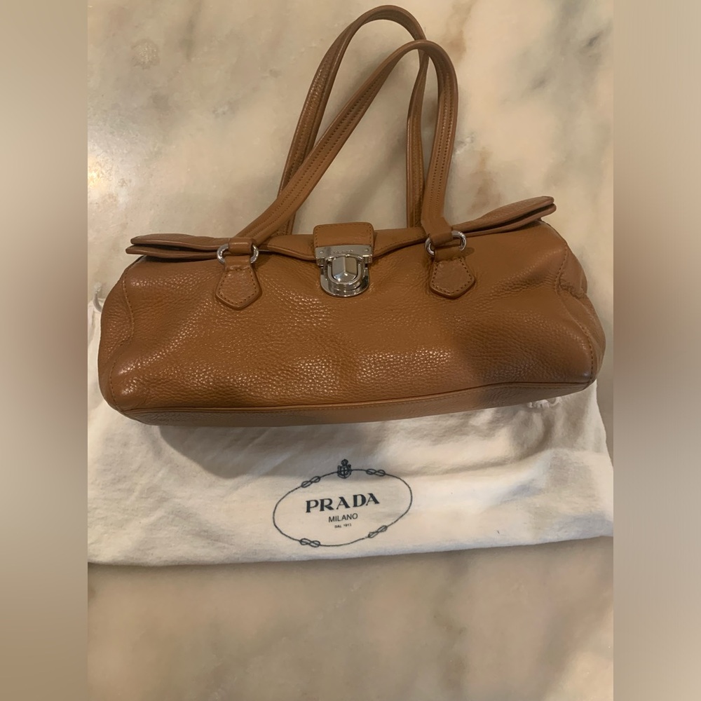 SOLD!!Prada drop shoulder purse
